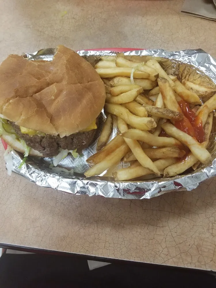 Single Cheeseburger Combo